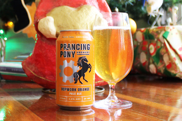 PRANCING PONY HOPWORK ORANGE