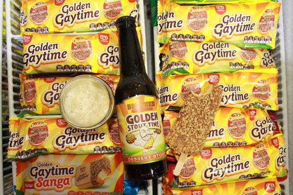 BIG SHED BREWING CONCERN GOLDEN STOUT TIME