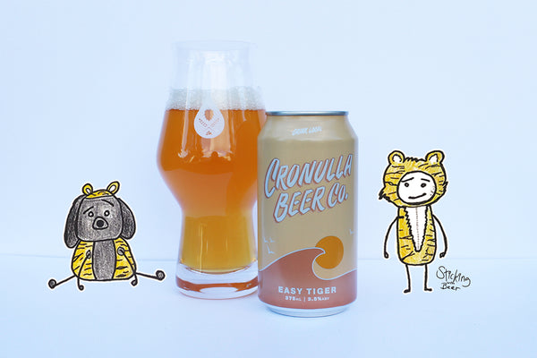 CRONULLA BEER CO EASY TIGER