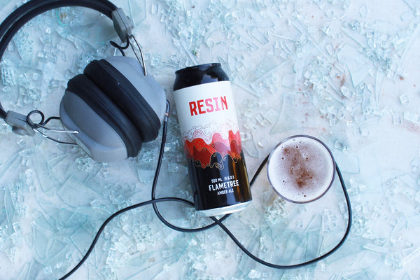 RESIN BREWING FLAME TREE