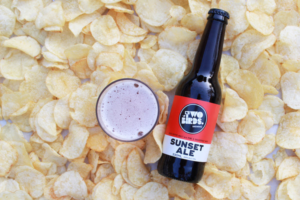 TWO BIRDS BREWING SUNSET ALE